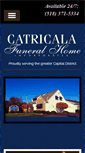 Mobile Screenshot of catricalafuneralhome.com